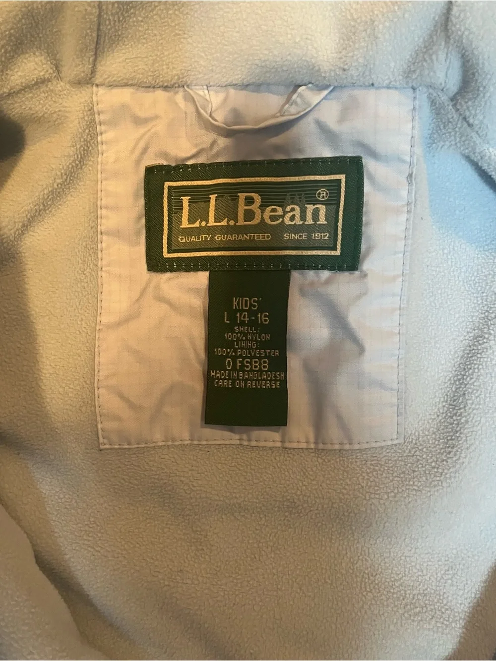 Light Blue Hooded Kids Windbreaker Jacket